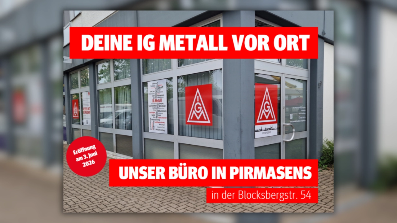 Eröffnung Büro Pirmasens