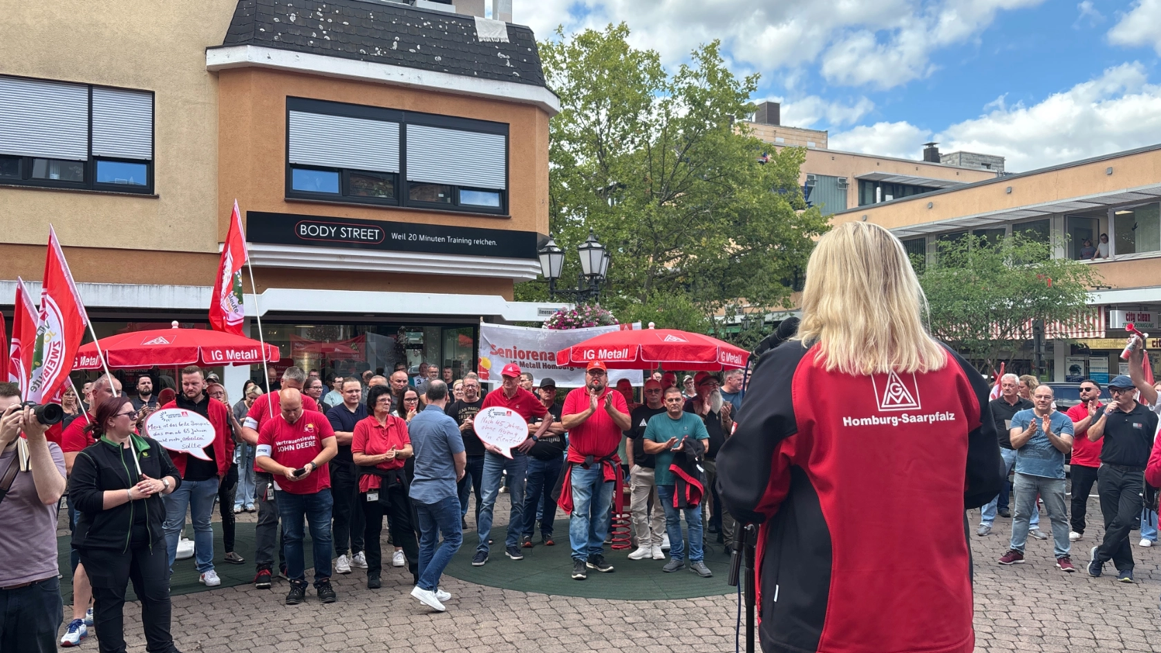 Impressionen der Kundgebung