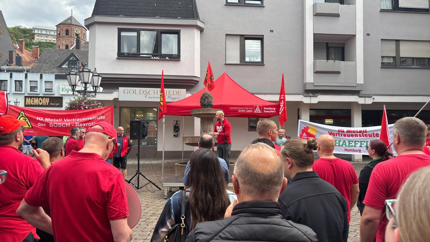 Impressionen der Kundgebung