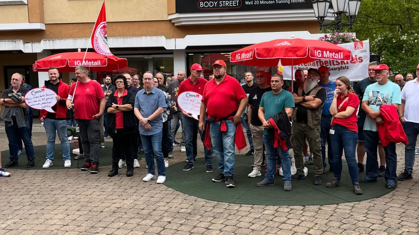Impressionen der Kundgebung