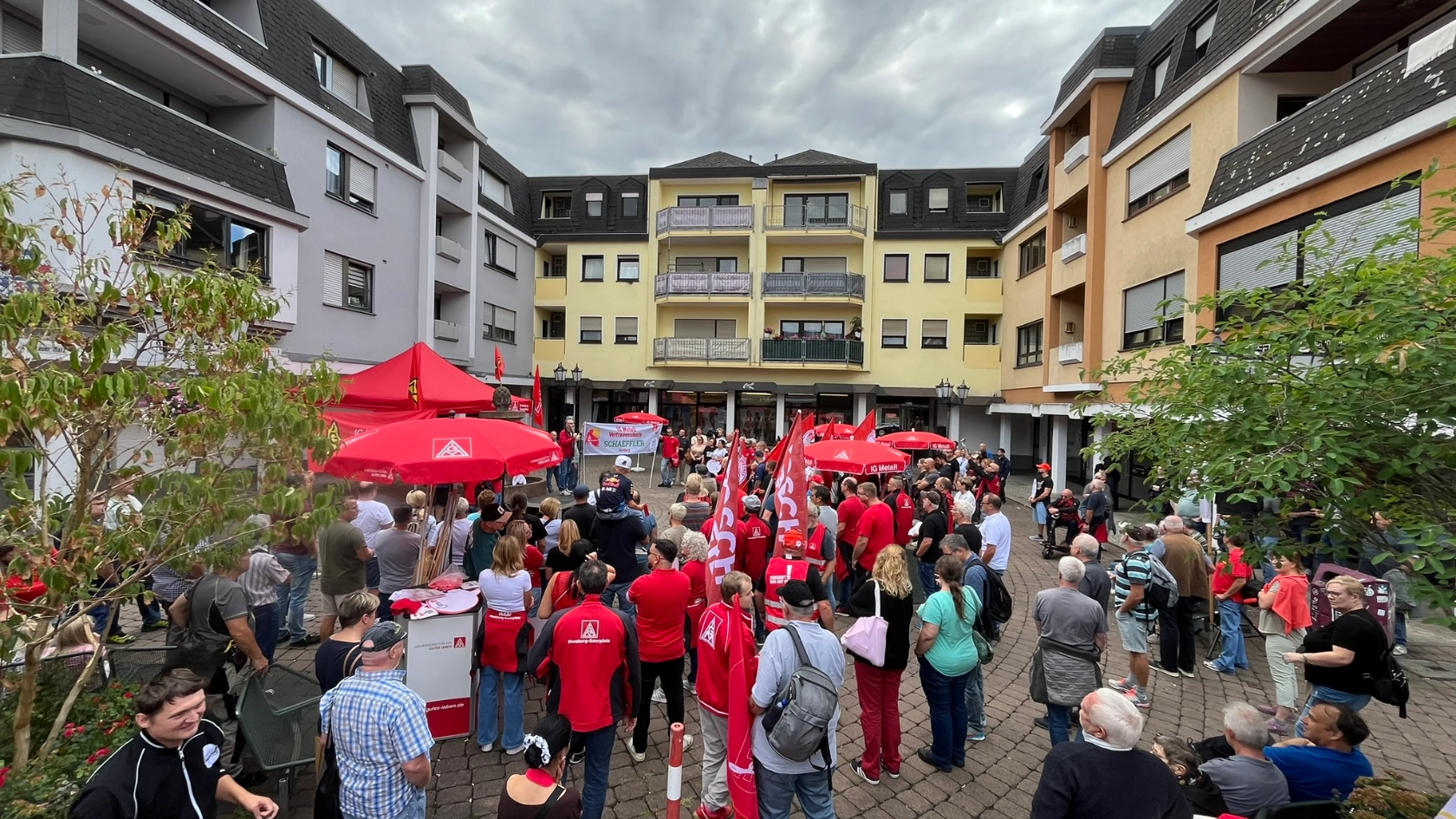 Impressionen der Kundgebung
