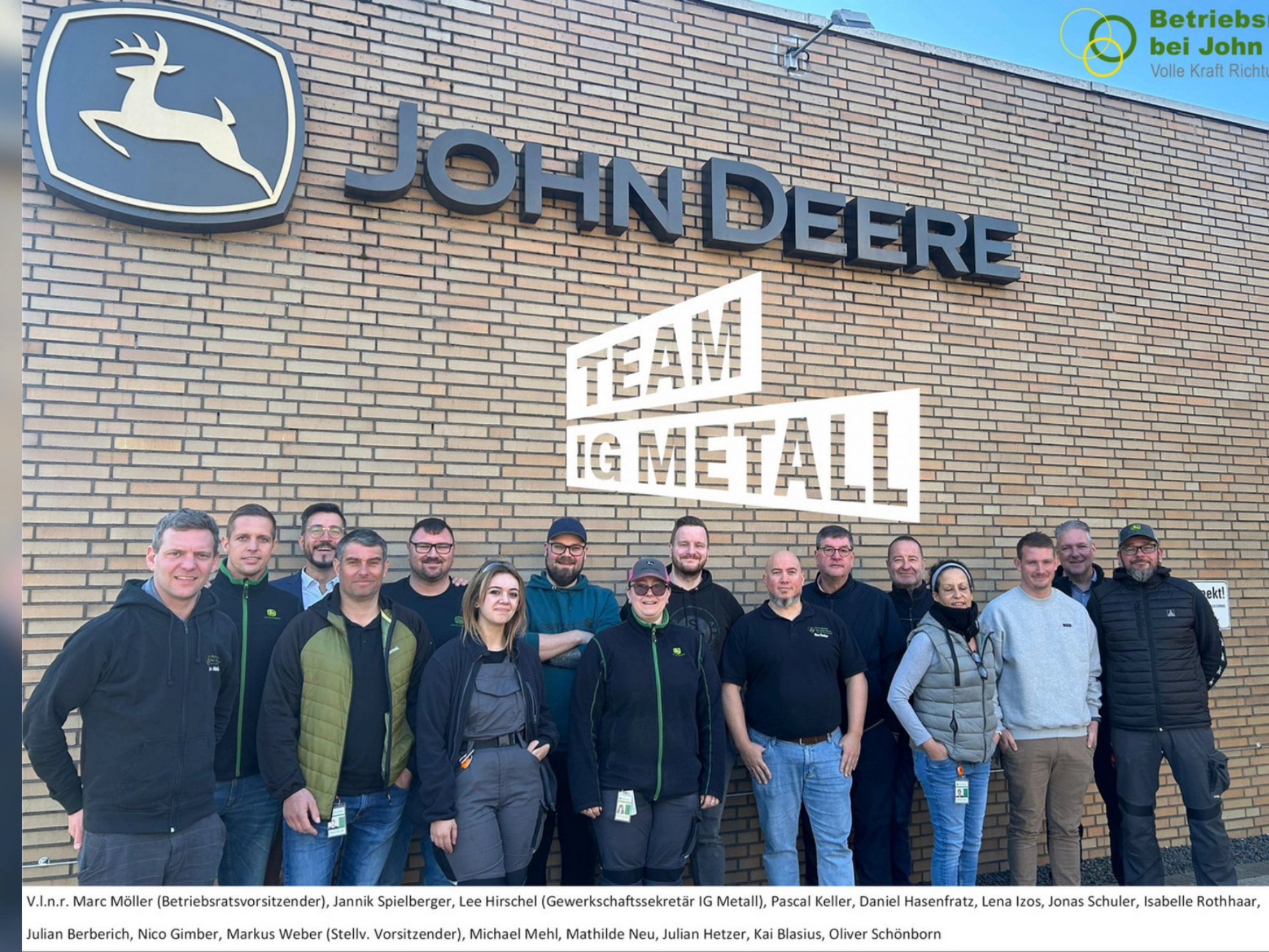 BR Konstituierung John Deere