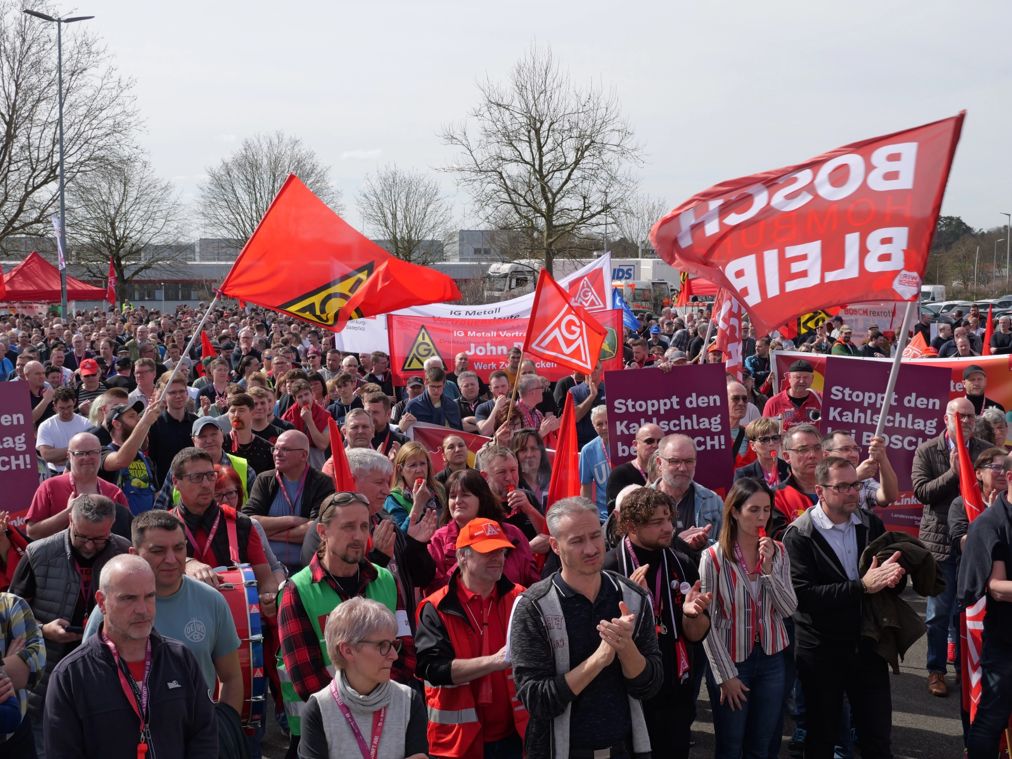 Menschen Demo