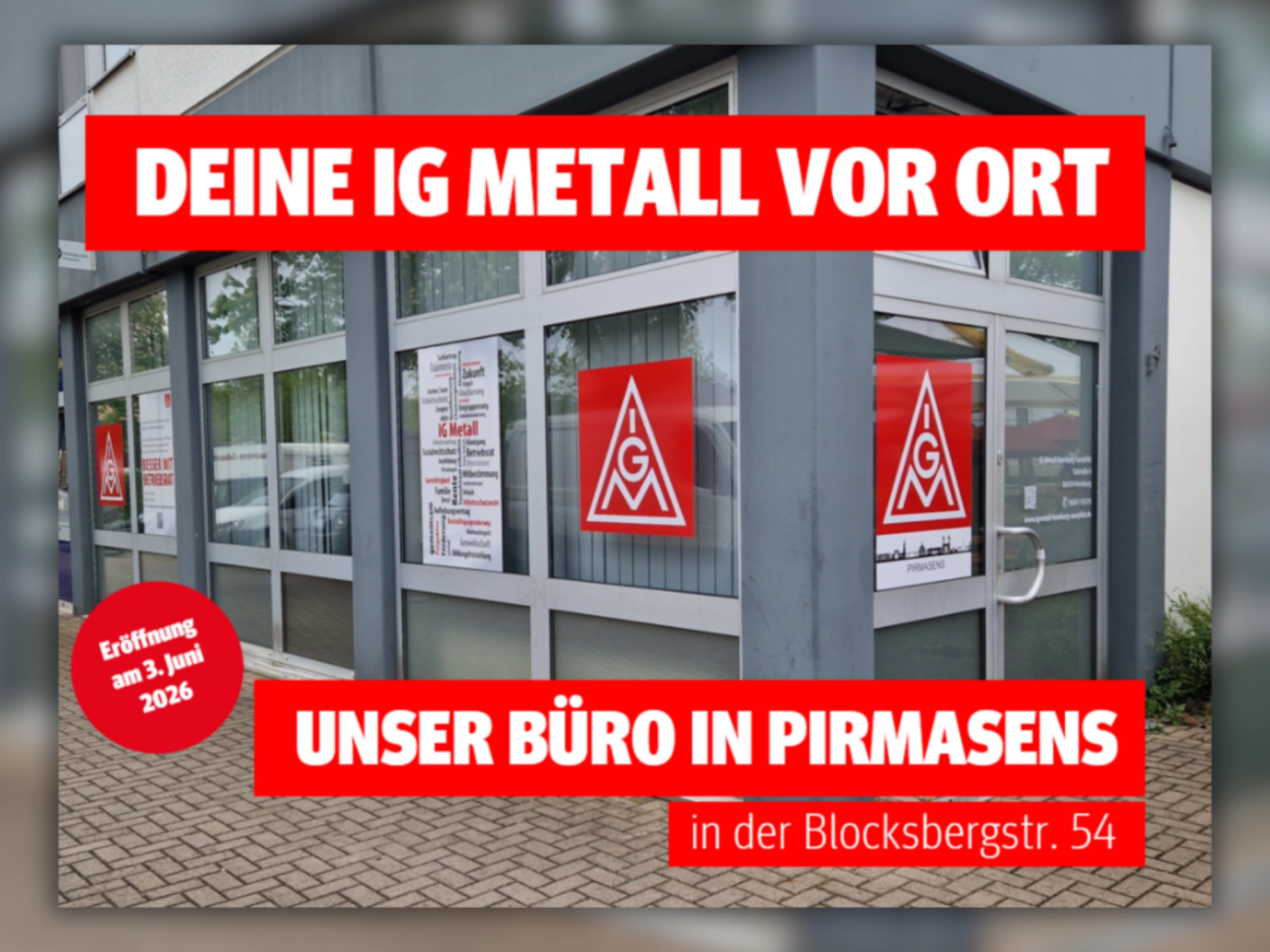 Eröffnung Büro Pirmasens