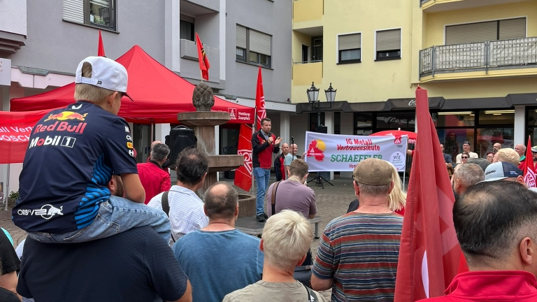 Impressionen der Kundgebung